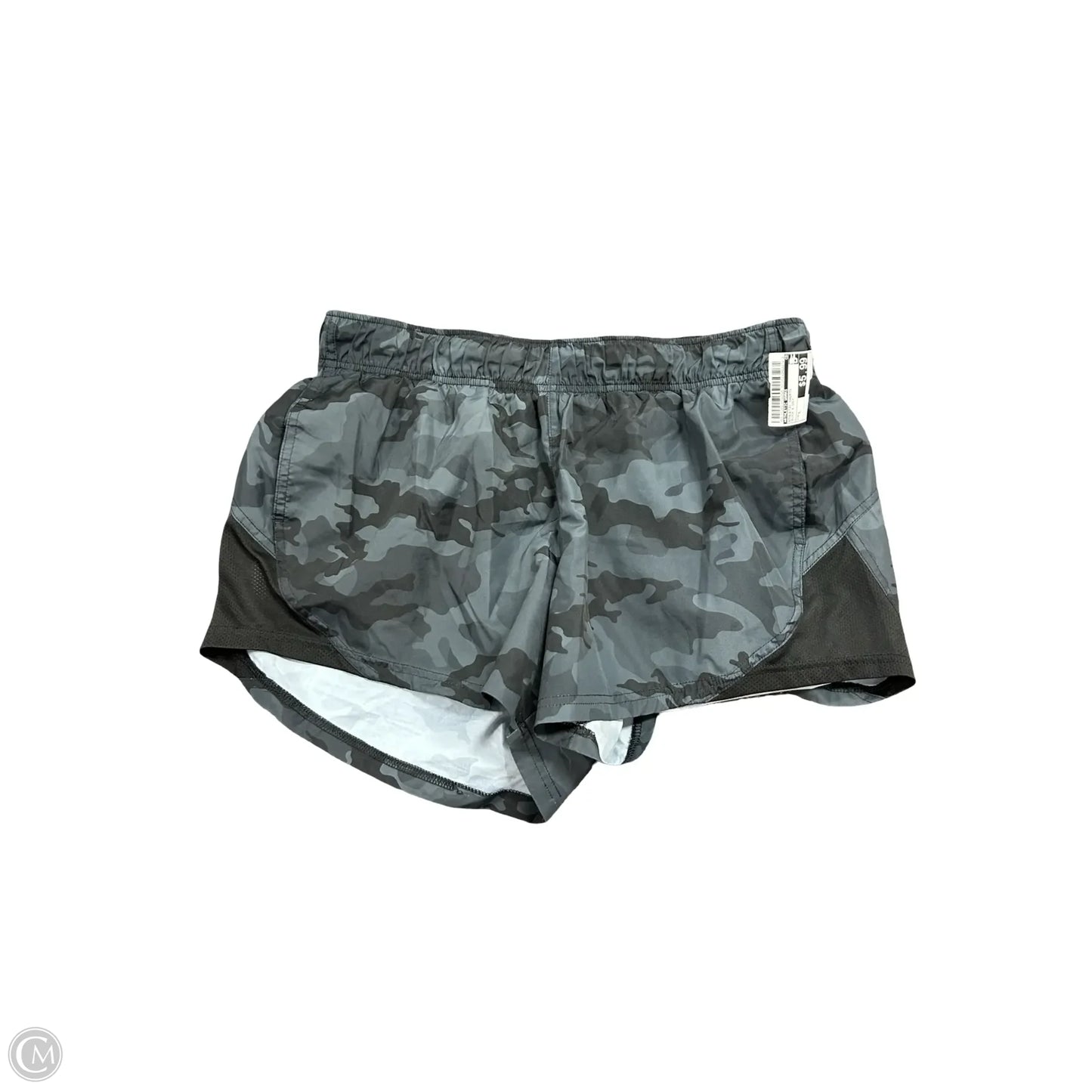 Athletic Shorts By Athletic Works In Black & Grey, Size: L