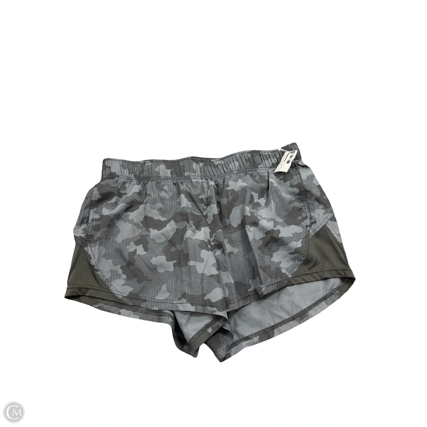 Athletic Shorts By Athletic Works In Black & Grey, Size: L