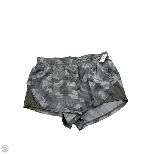 Athletic Shorts By Athletic Works In Black & Grey, Size: L