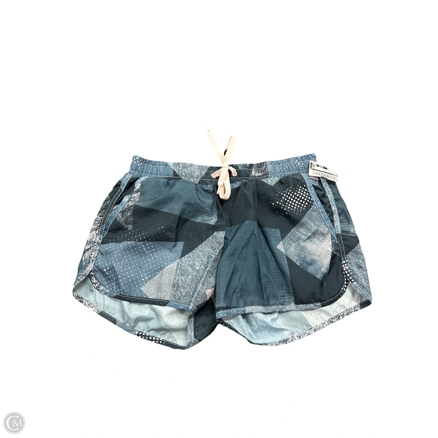 Athletic Shorts By Zyia In Blue & Pink, Size: L