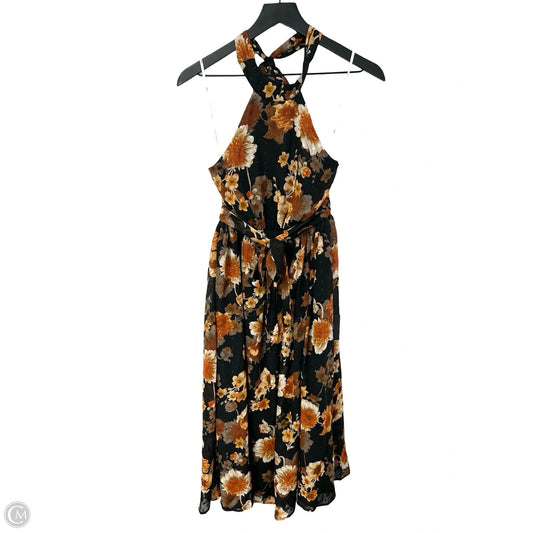 Dress Casual Midi By Lulus In Floral Print, Size: S