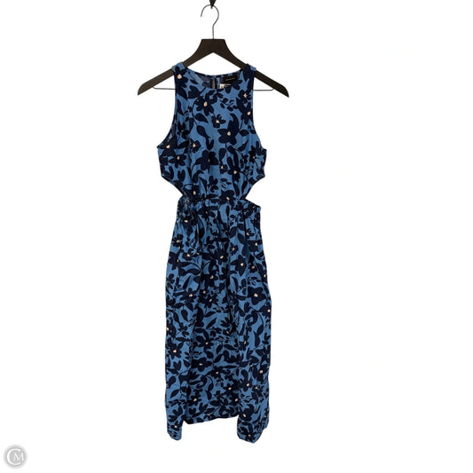 Dress Casual Maxi By Who What Wear In Blue, Size: S
