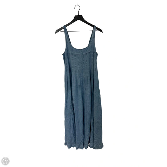 Dress Casual Maxi By Ee Some In Blue, Size: L