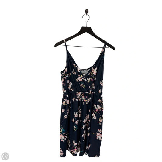 Dress Casual Short By Clothes Mentor In Floral Print, Size: L
