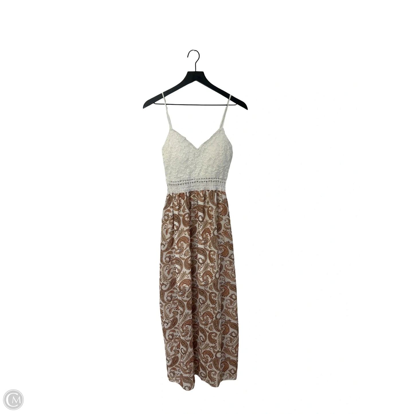Dress Casual Maxi By Justify In White, Size: M