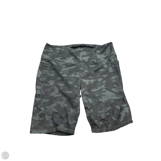 Athletic Shorts By Danskin In Black & Grey, Size: Xl
