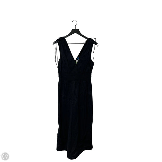 Dress Casual Midi By Old Navy In Black, Size: M