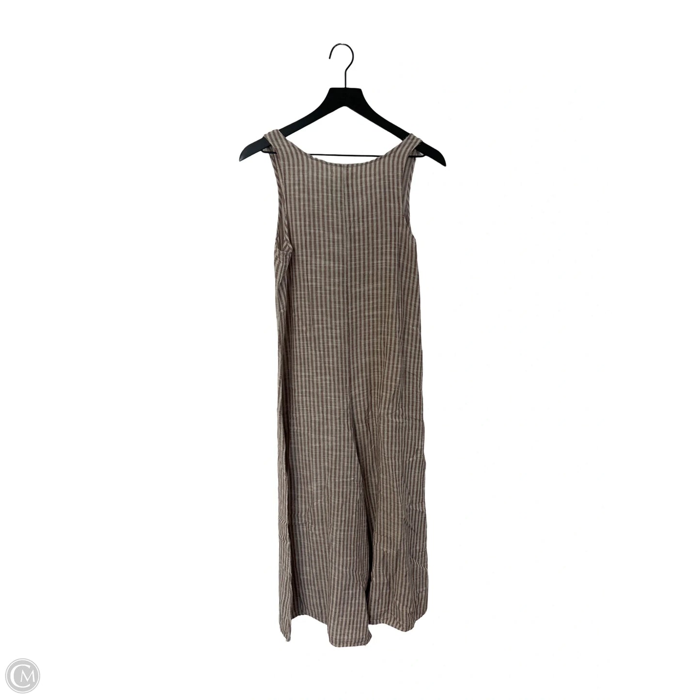 Jumpsuit By Max Studio In Red & Tan, Size: S
