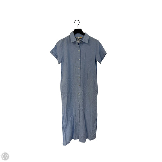 Dress Casual Maxi By C And C In Blue, Size: S