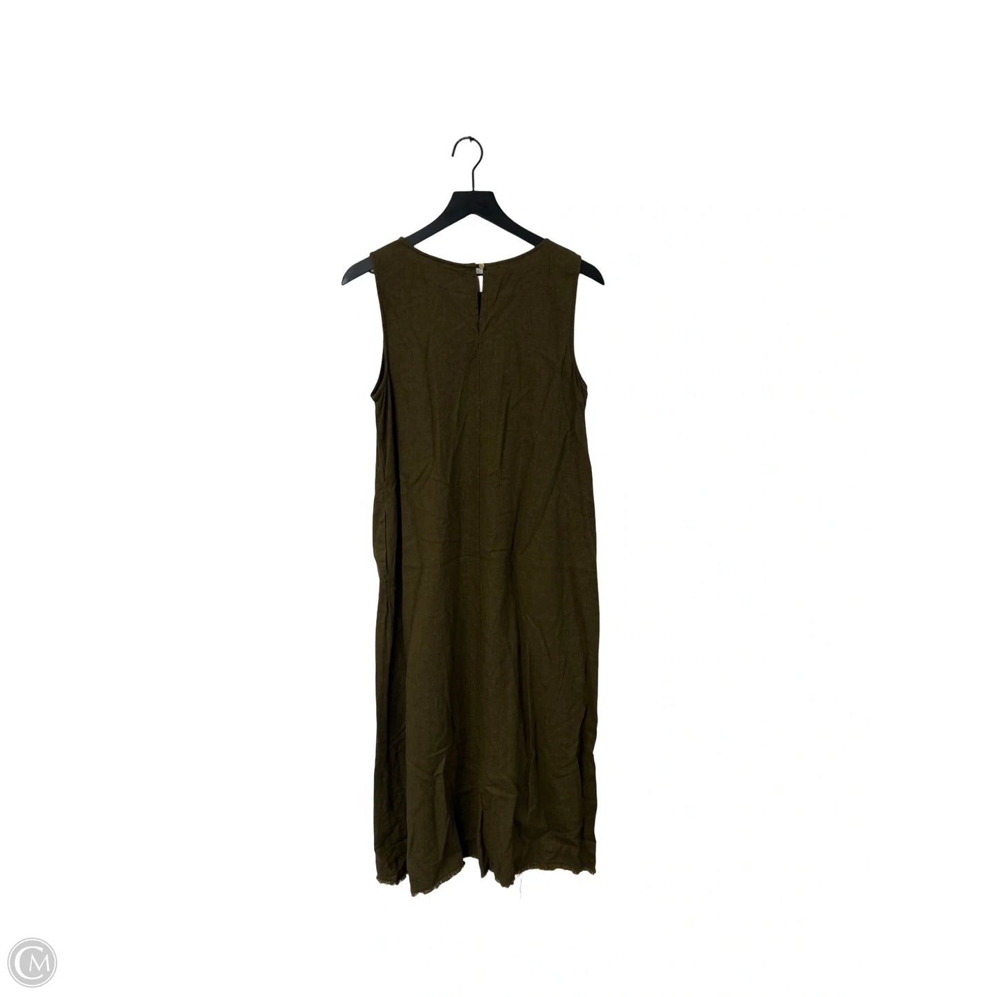 Dress Casual Maxi By Liz Claiborne In Green, Size: S