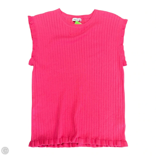 Top Sleeveless By White Birch In Pink, Size: Xl