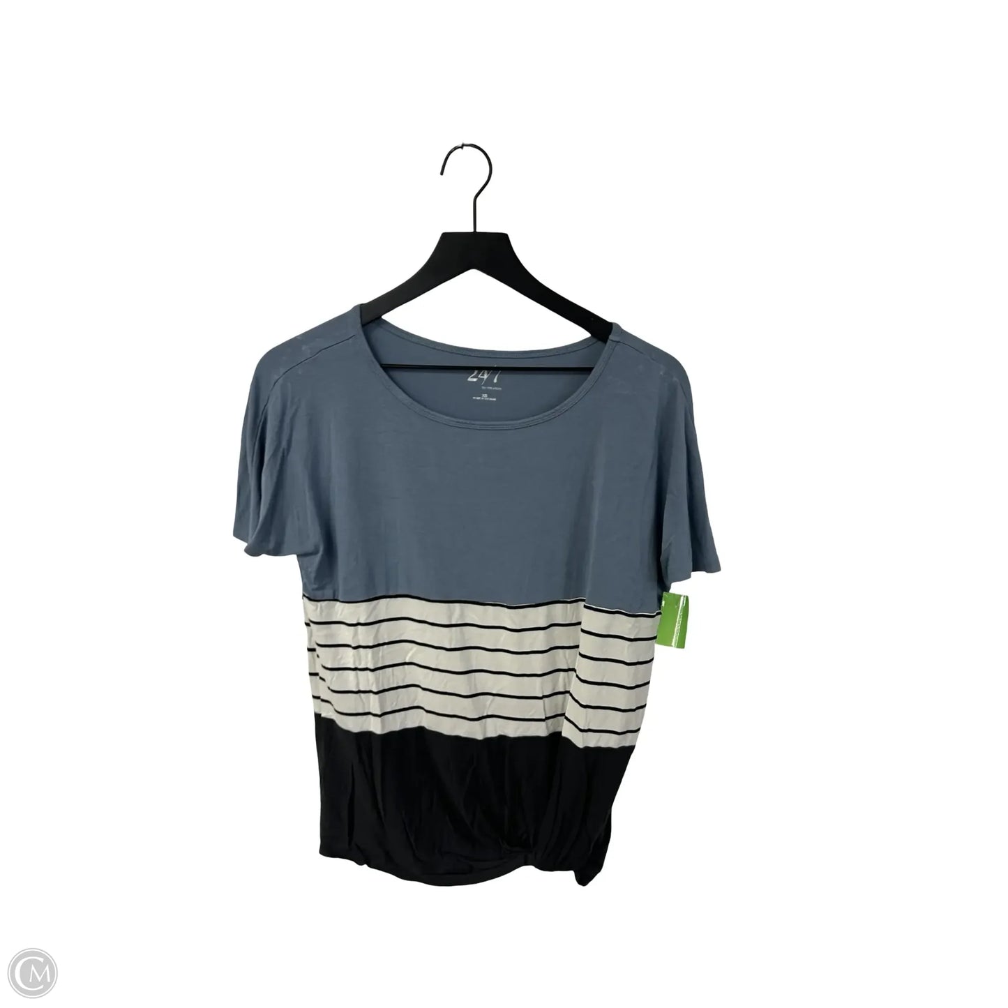 Top Short Sleeve By Maurices In Blue, Size: Xs