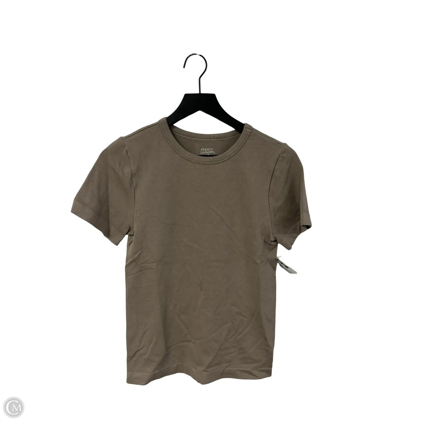 Top Short Sleeve Basic By French Laundry In Brown, Size: L