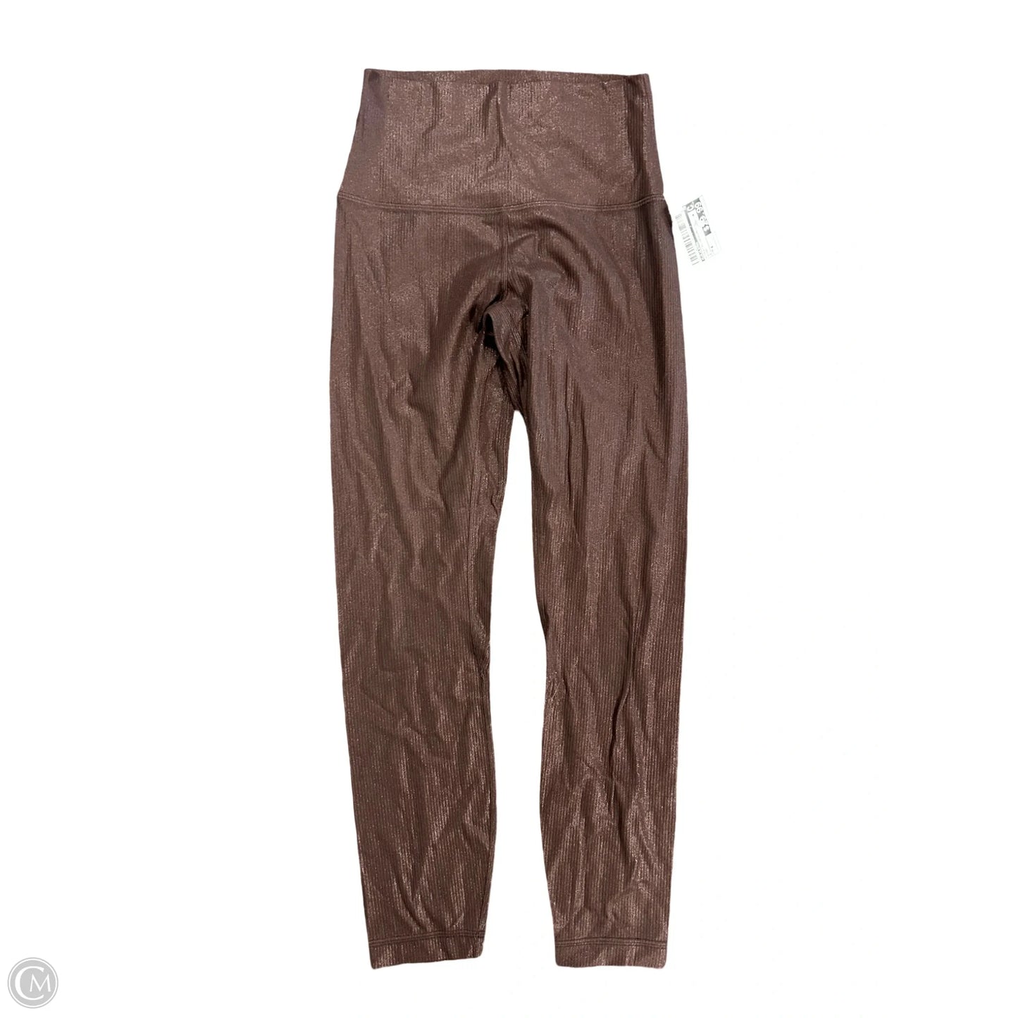 Athletic Leggings By Lululemon In Brown, Size: 4