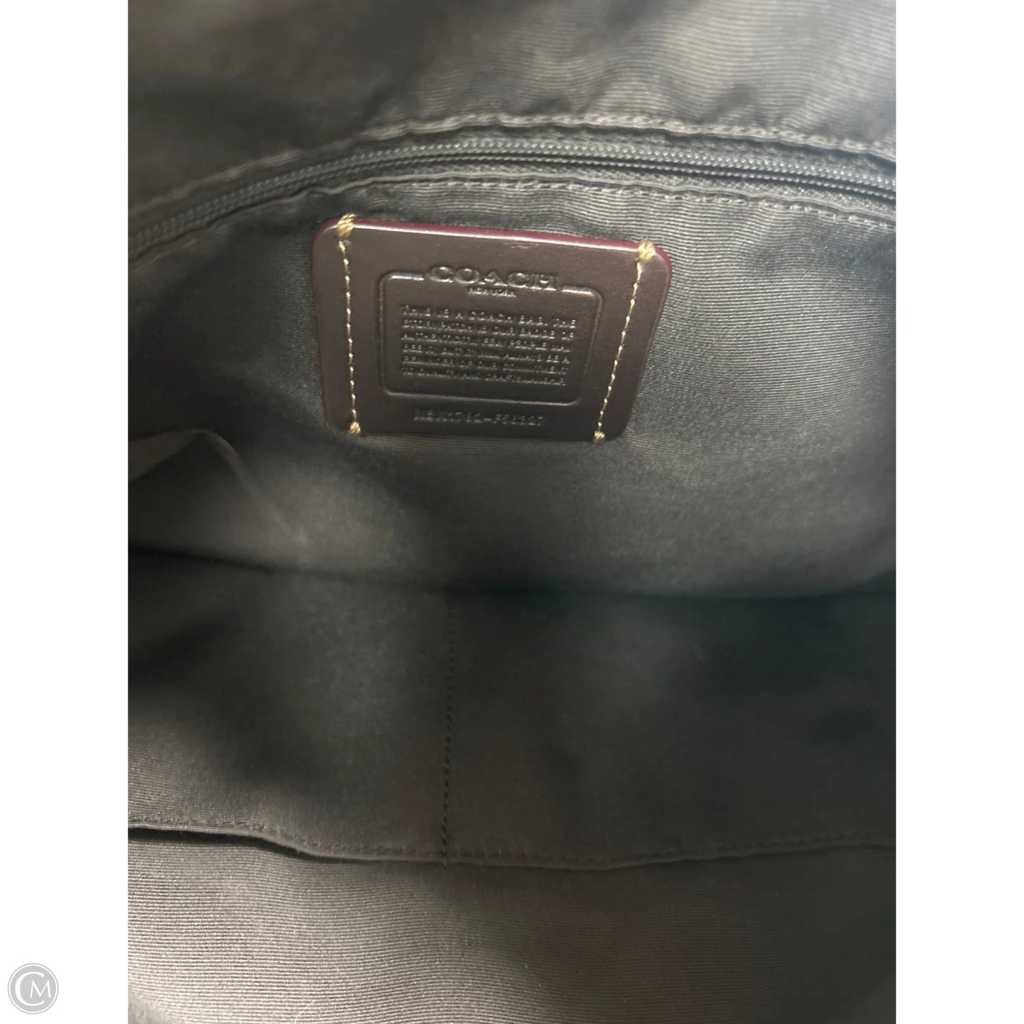 Handbag Designer By Coach, Size: Large