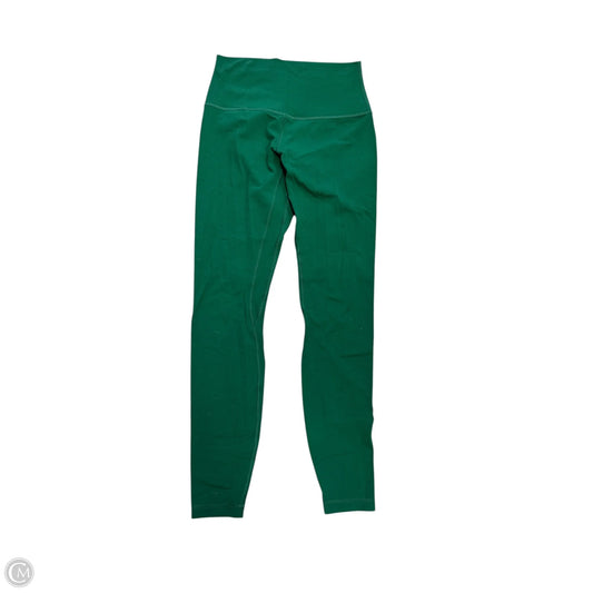 Athletic Leggings By Lululemon In Green, Size: 4