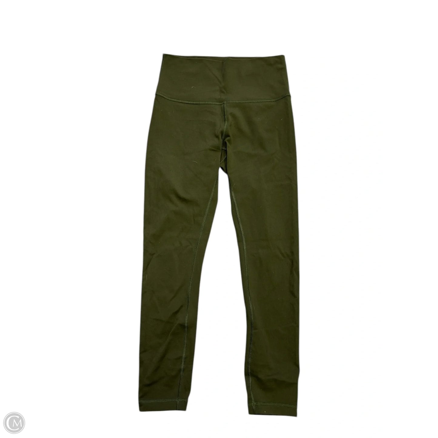 Athletic Leggings By Lululemon In Green, Size: 6