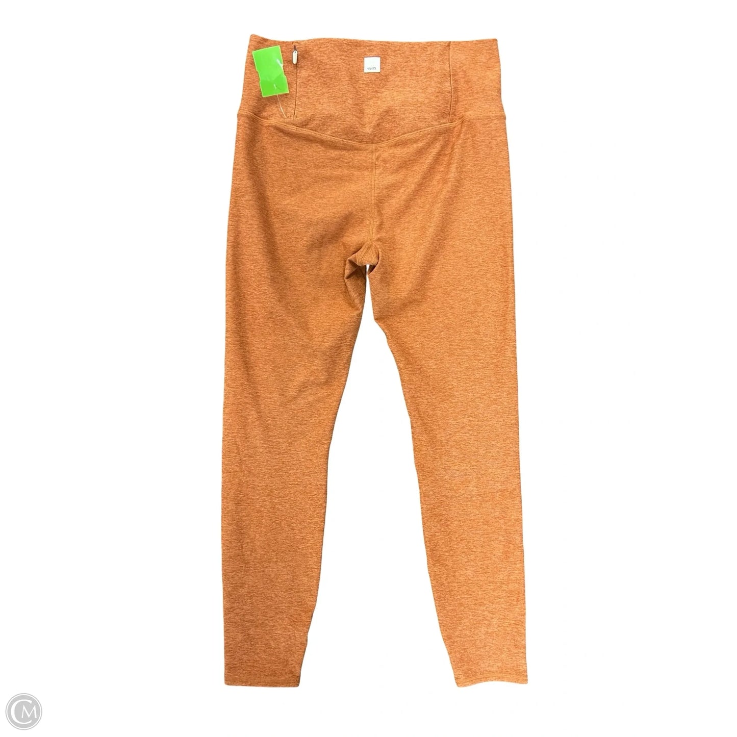 Athletic Leggings By Vuori In Orange, Size: M