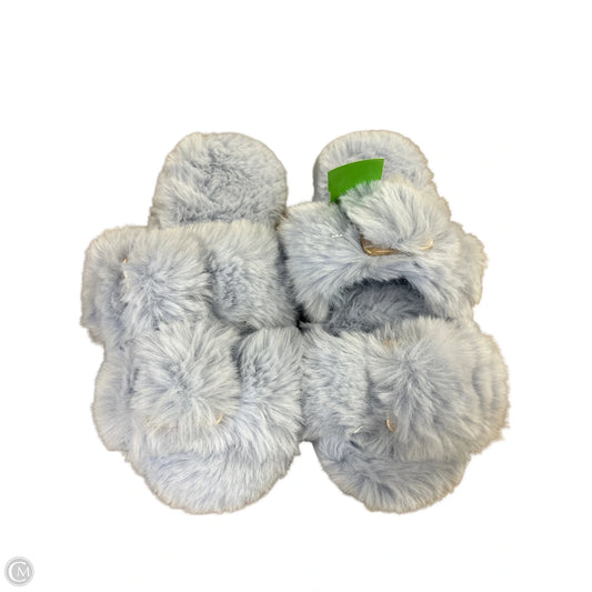 Slippers By Clothes Mentor In Blue, Size: 9