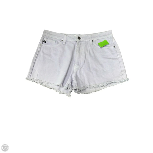 Shorts By Kancan In Purple Denim, Size: L