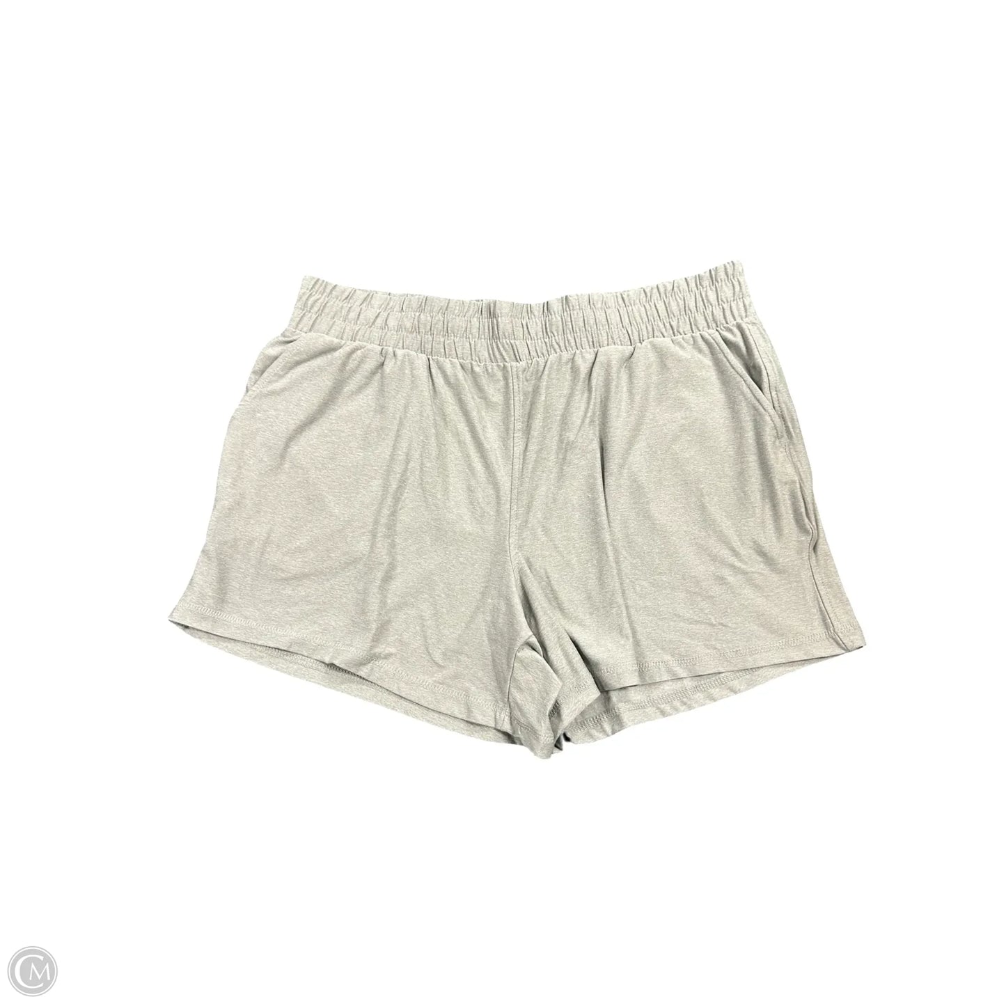 Athletic Shorts By Athletic Works In Grey, Size: L