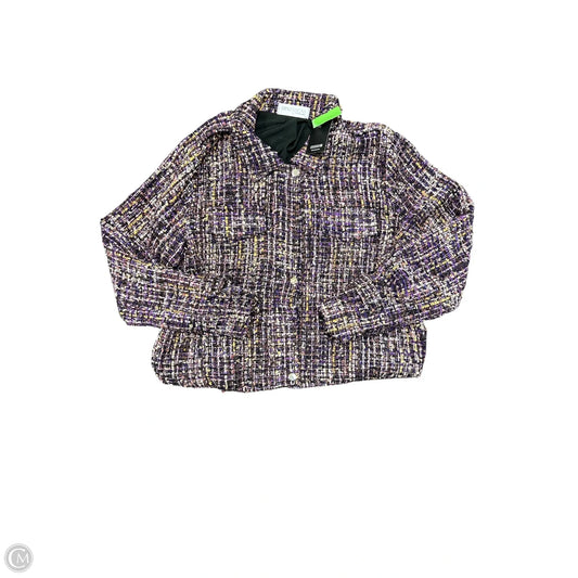 Jacket Other By Impressions In Purple, Size: L