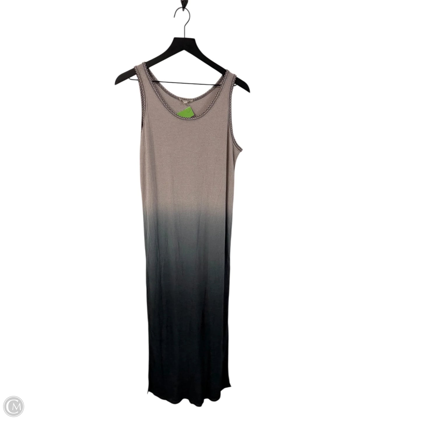 Dress Casual Maxi By Hem & Thread In Grey, Size: L