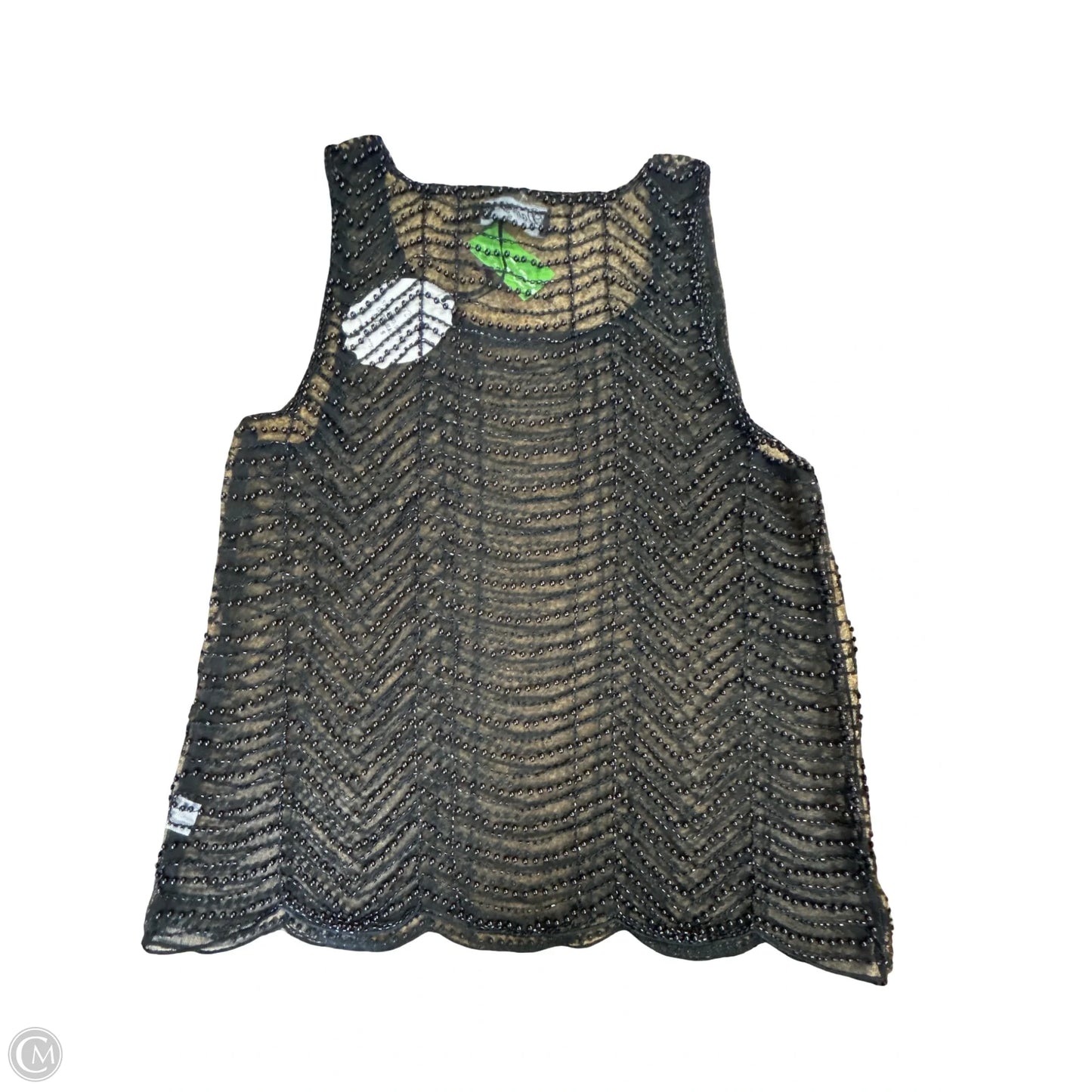 Top Sleeveless By Clothes Mentor In Black, Size: S