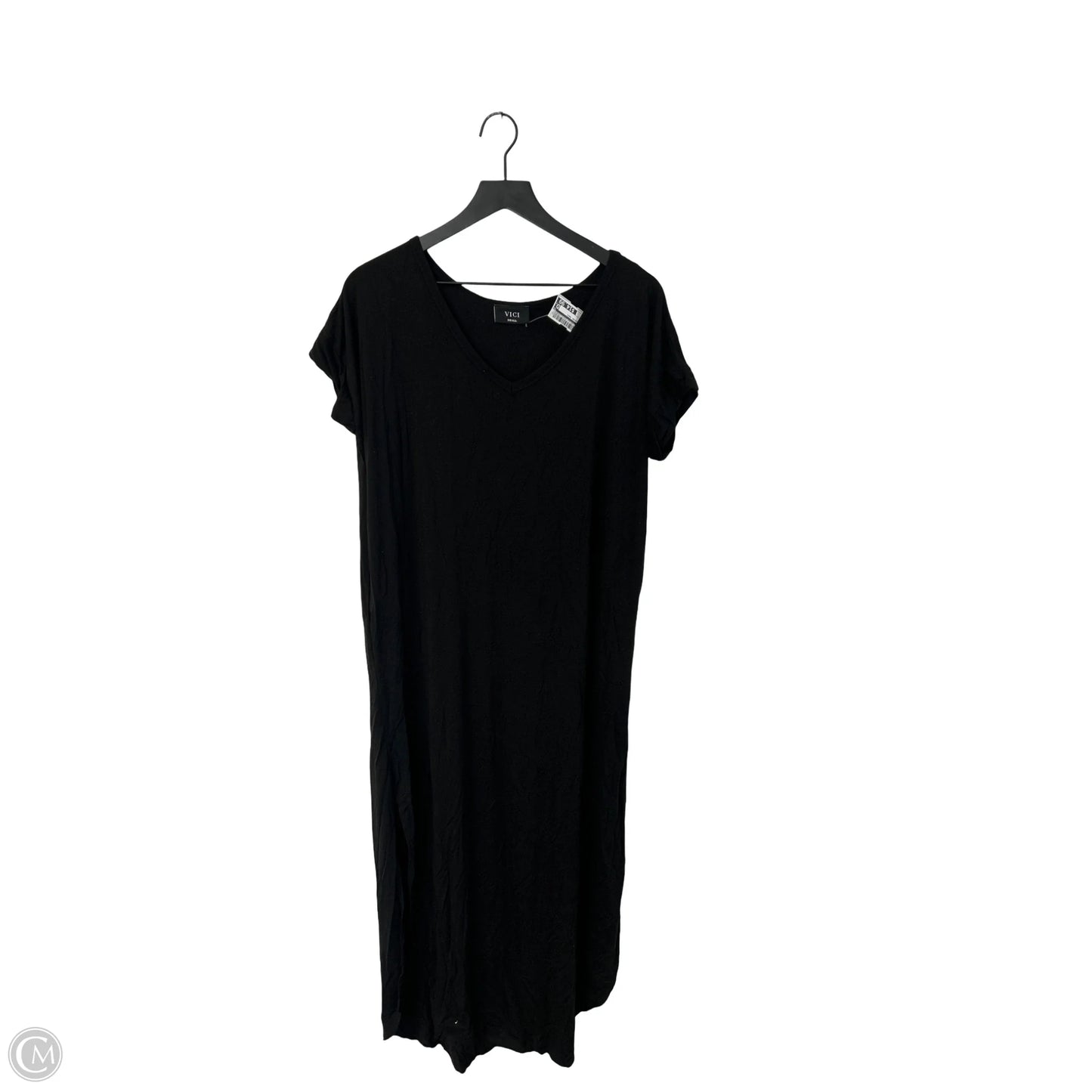 Dress Casual Maxi By Vici In Black, Size: S