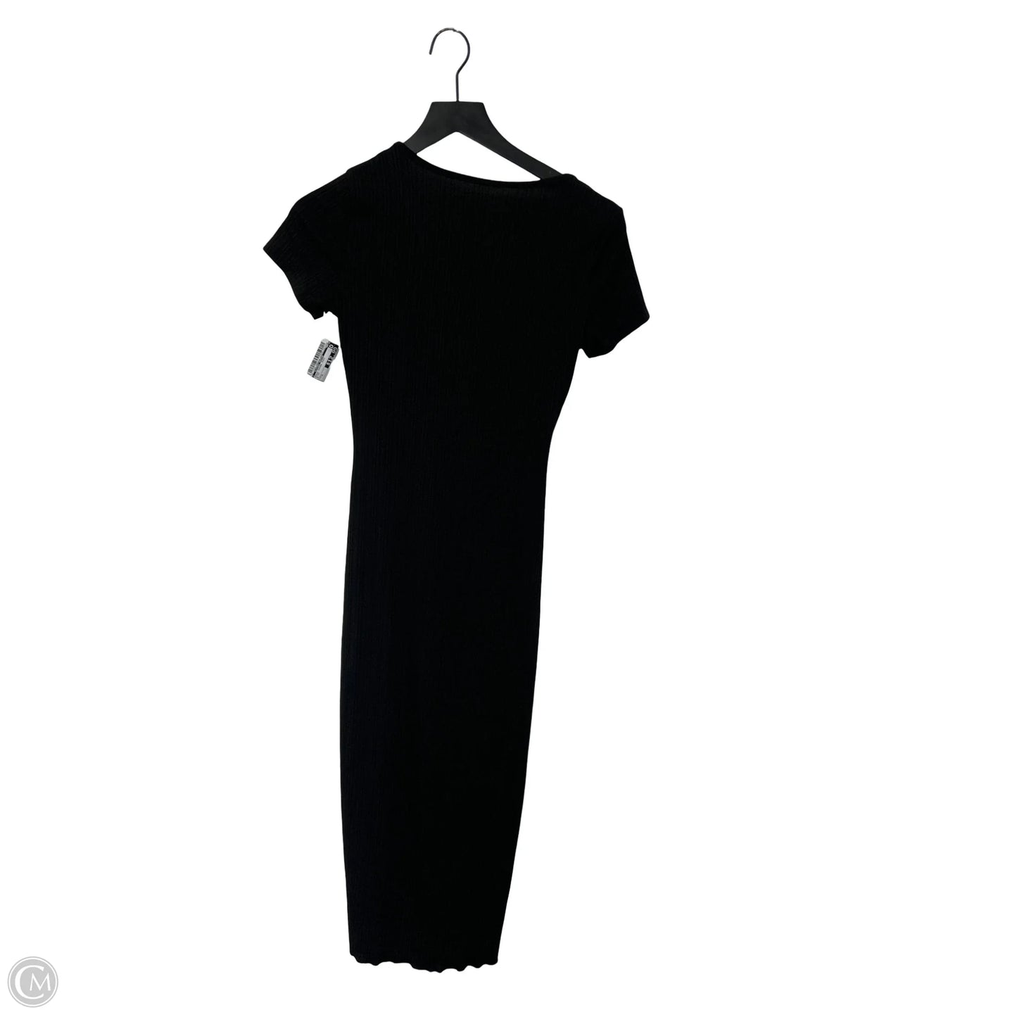 Dress Casual Midi By Clothes Mentor In Black, Size: M