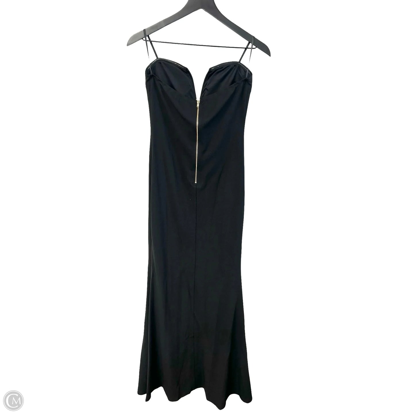 Dress Party Long By Clothes Mentor In Black, Size: M