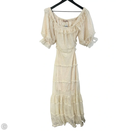 Dress Party Long By Cmb In Ivory, Size: L