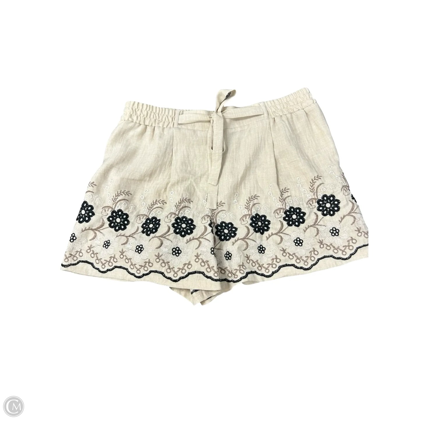 Shorts By Clothes Mentor In Tan, Size: L