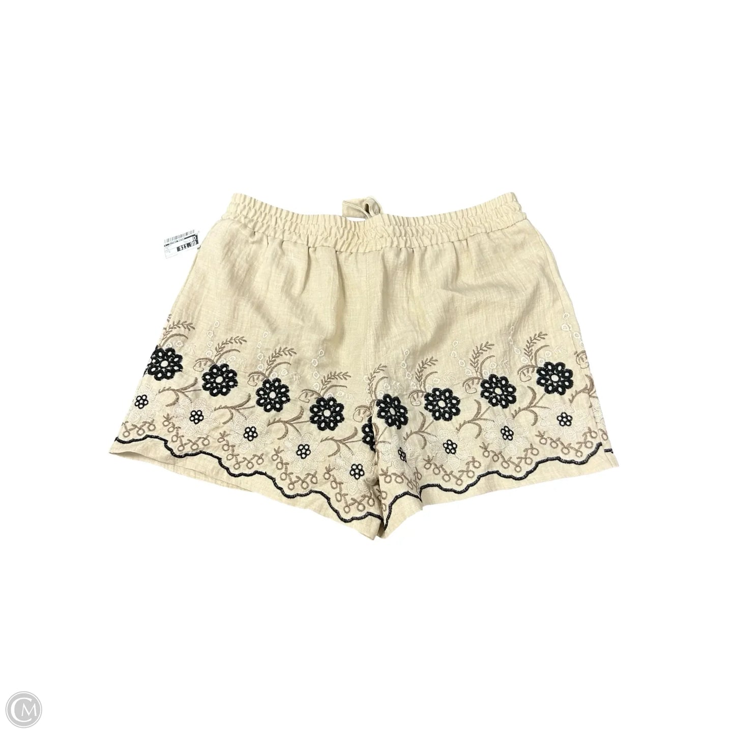 Shorts By Clothes Mentor In Tan, Size: L