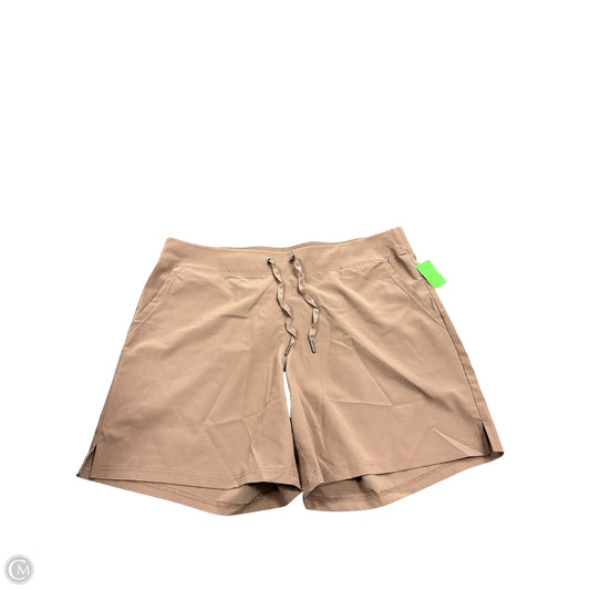 Athletic Shorts By Gaiam In Pink, Size: Xl