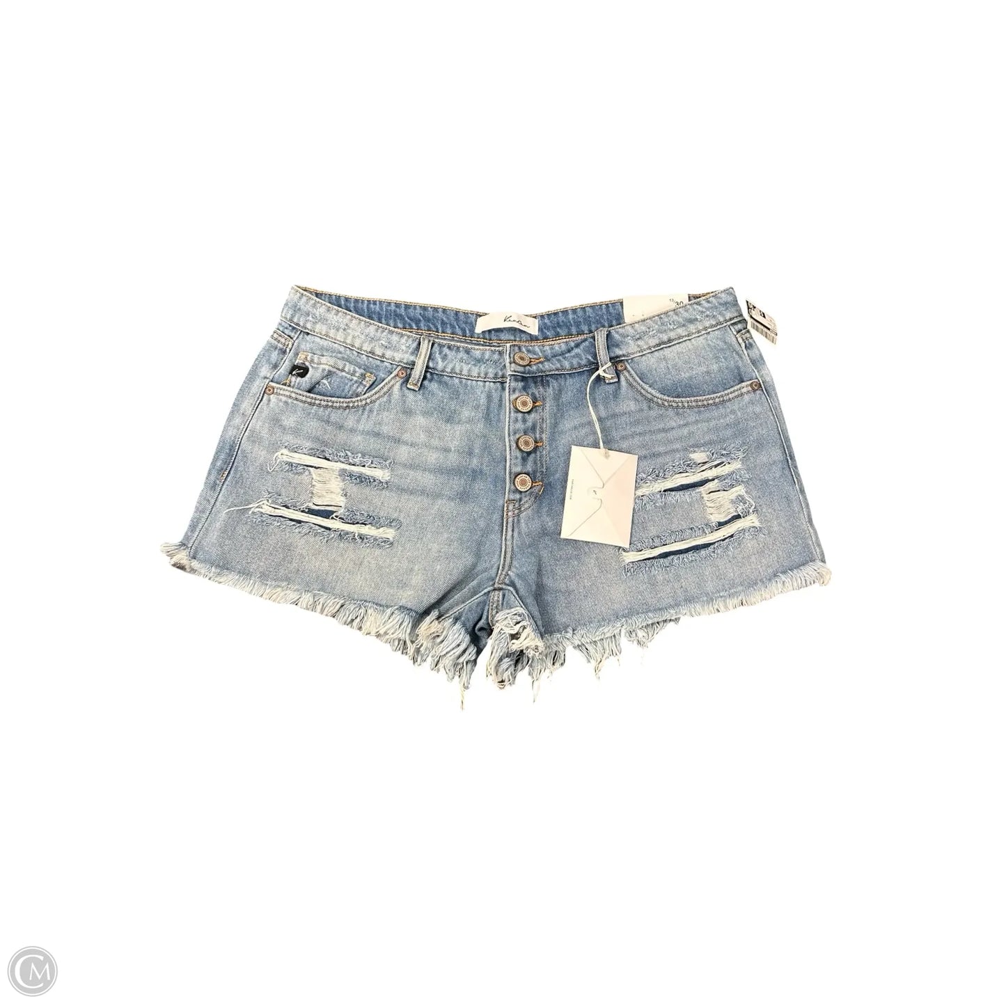 Shorts By Kancan In Blue Denim, Size: 10