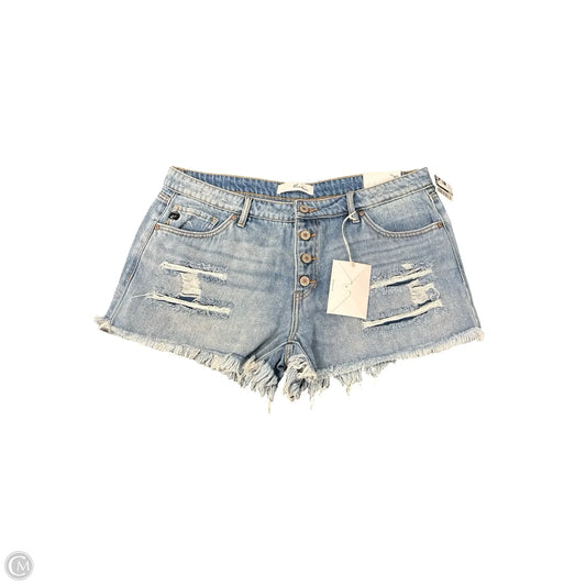 Shorts By Kancan In Blue Denim, Size: 10