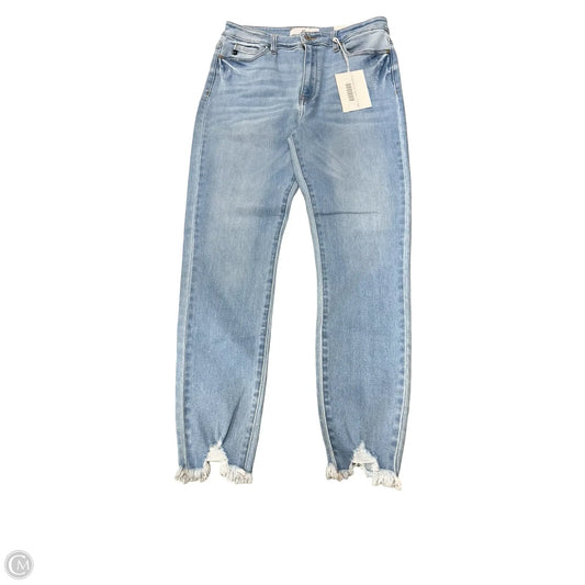 Jeans Skinny By Kancan In Blue Denim, Size: 8