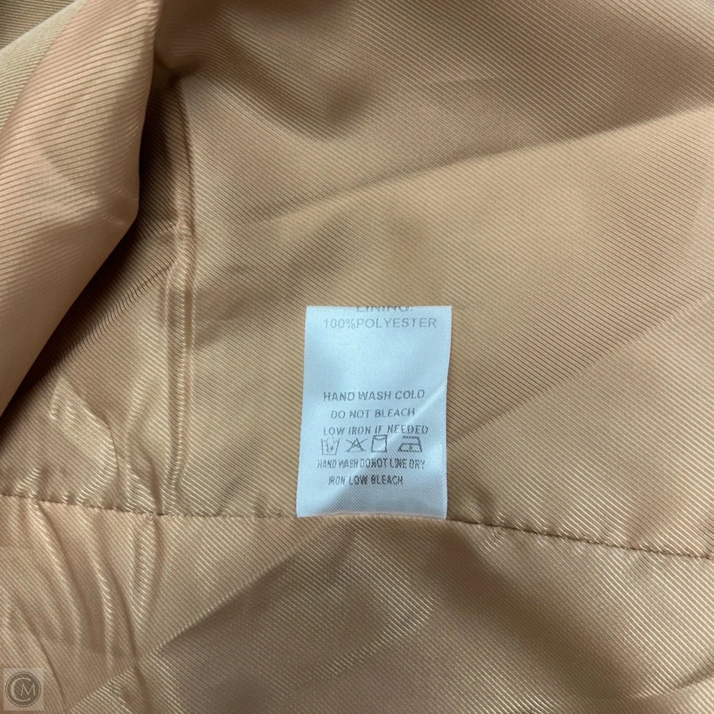 Blazer By Clothes Mentor In Tan, Size: M
