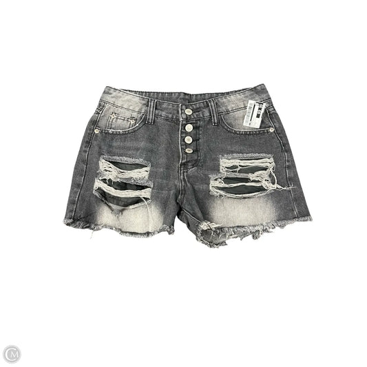 Shorts By Cme In Black Denim, Size: S