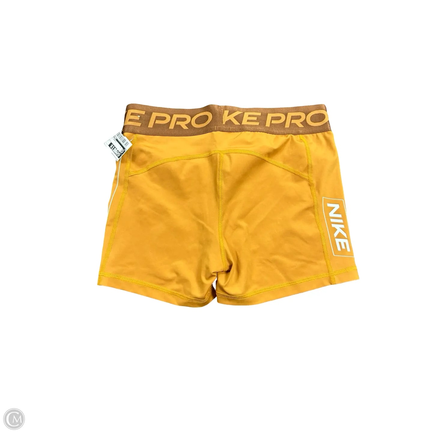 Athletic Shorts By Nike Apparel In Yellow, Size: M