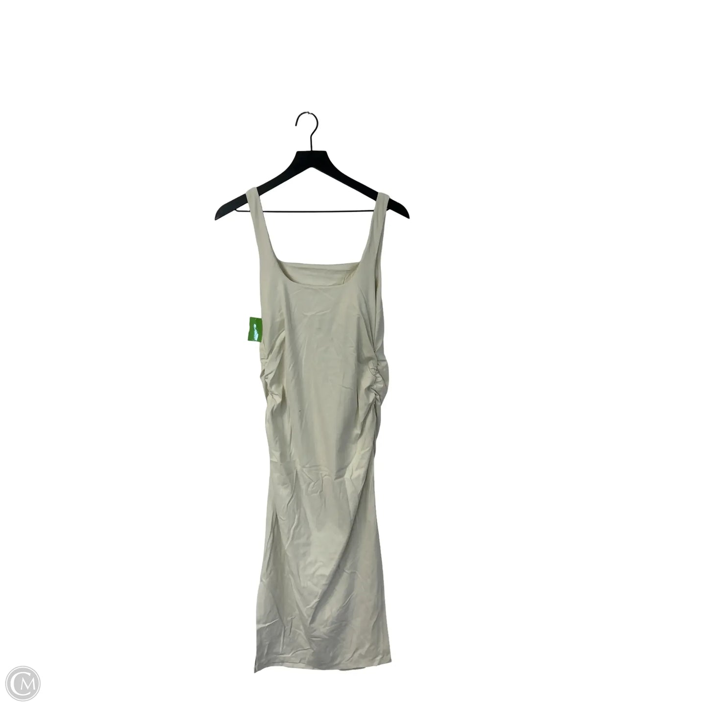 Dress Casual Midi By Clothes Mentor In Ivory, Size: M