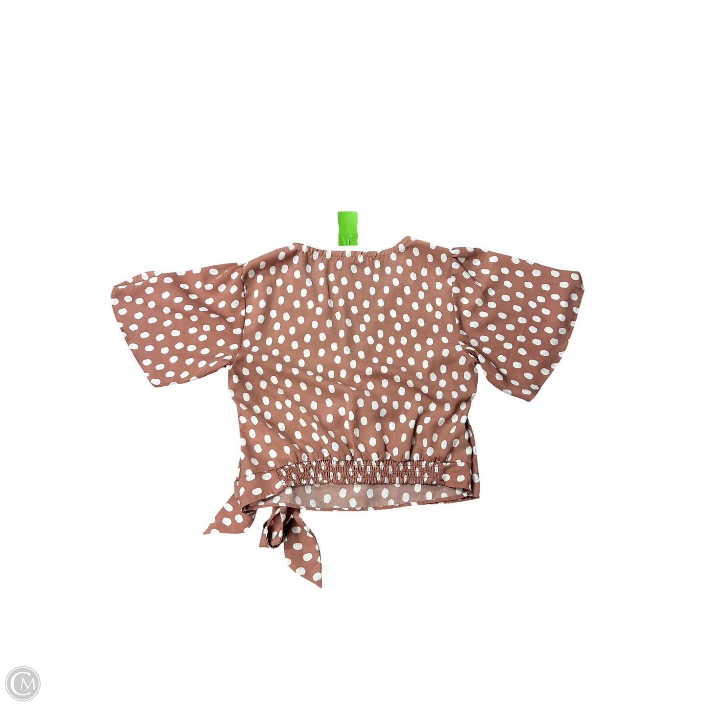 Top Short Sleeve By Abercrombie And Fitch In Pink, Size: Xs