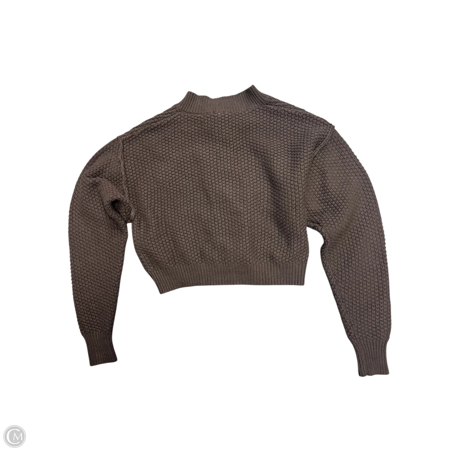 Sweater Cardigan By Free People In Brown, Size: Xs