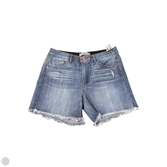 Shorts By Wit & Wisdom In Blue Denim, Size: 8