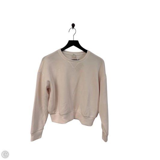 Sweatshirt Crewneck By Spanx In White, Size: Xs