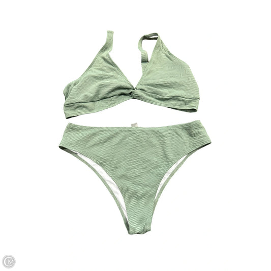 Swimsuit 2pc By Clothes Mentor In Green, Size: Xl