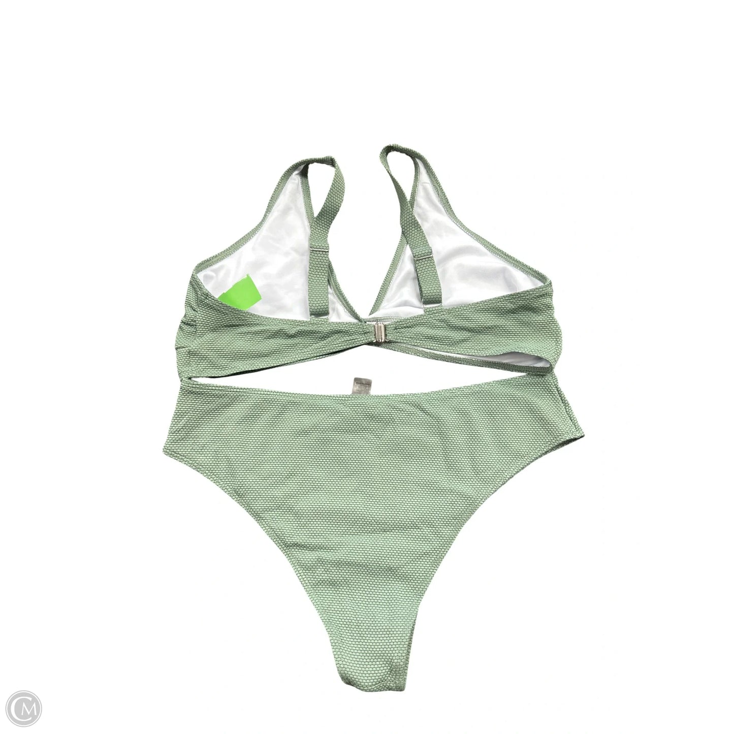 Swimsuit 2pc By Clothes Mentor In Green, Size: Xl