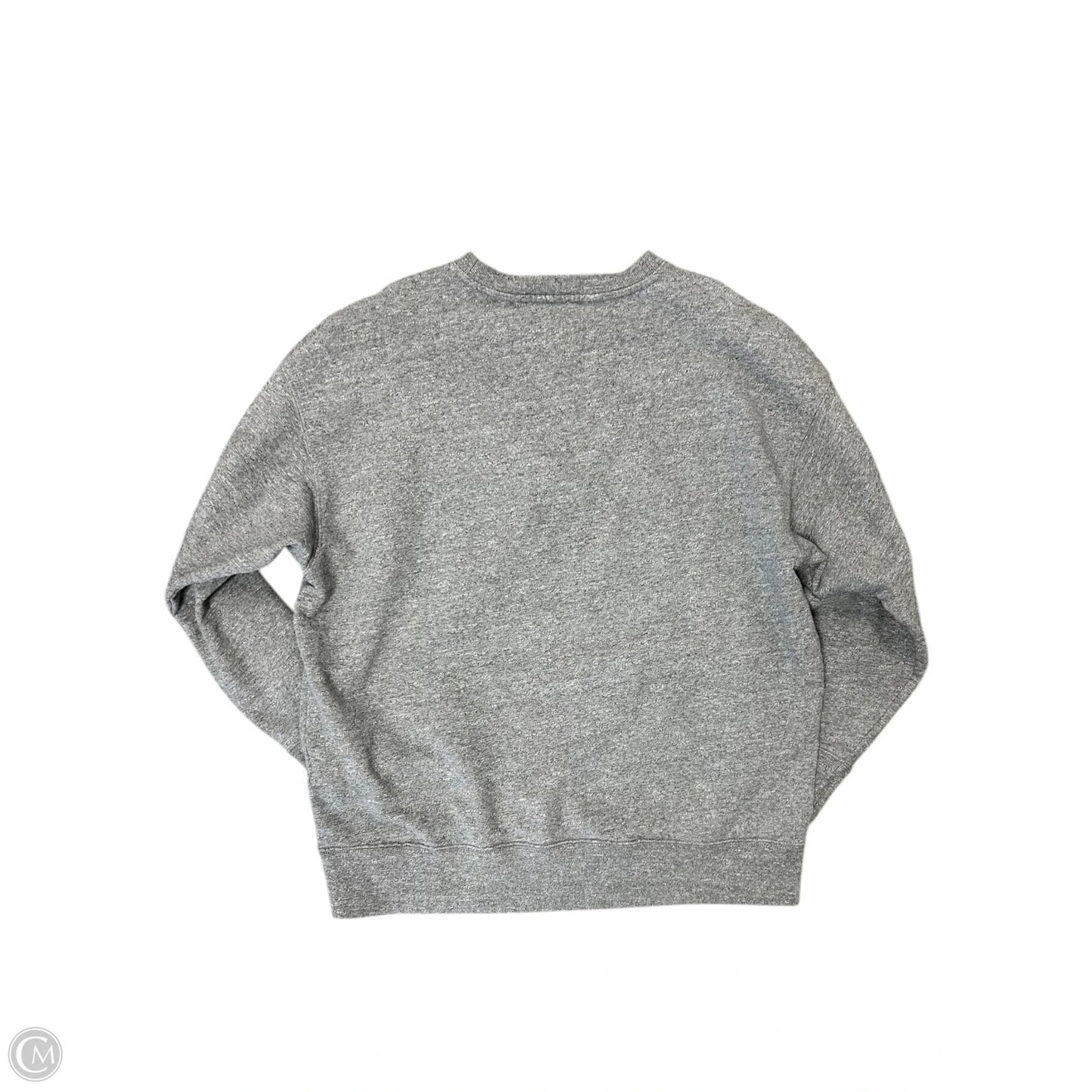 Sweatshirt Crewneck By Cmc In Grey, Size: L