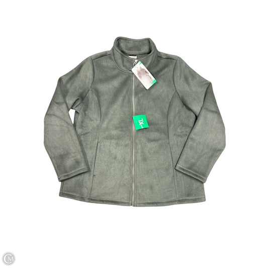 Jacket Fleece By Cme In Grey, Size: Xl